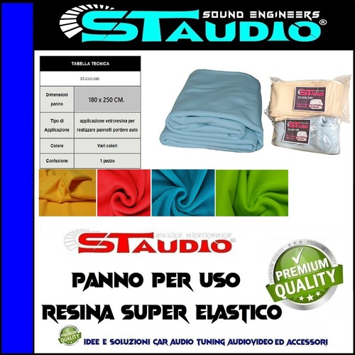Panno per applicazione resina