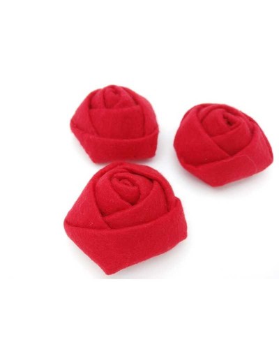 Applicazione fiore rosa panno - rosa,