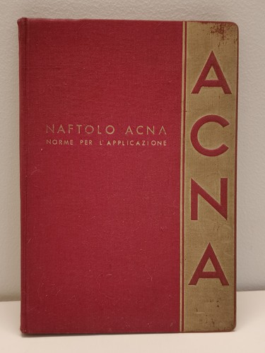 Naftolo acna 1937 - 1937, norme
